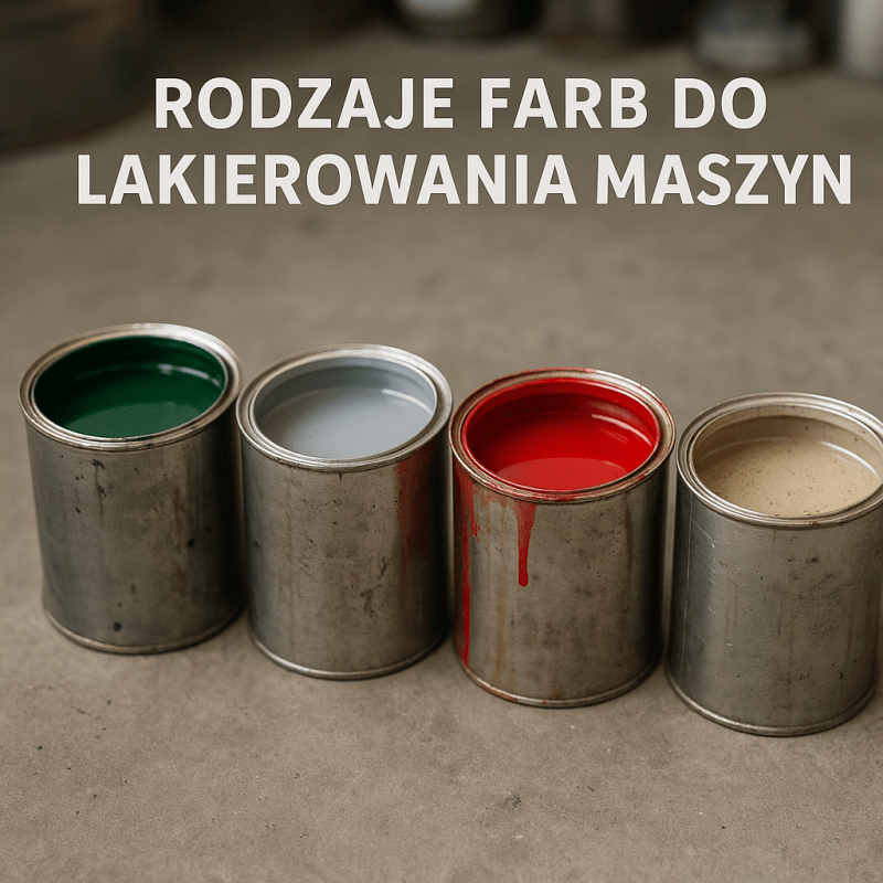 Rodzaje Farb do Lakierowania Maszyn – Przegląd i Zastosowanie